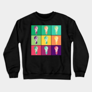 Japanese Geisha Urban Asian Woman Pop Art 434 Crewneck Sweatshirt